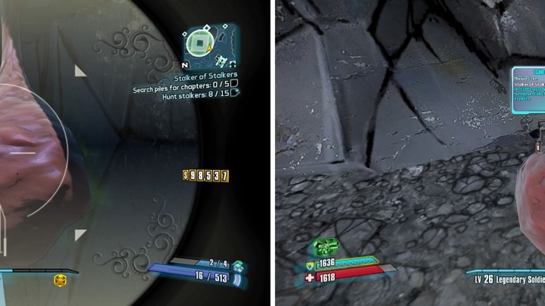 The ECHO recorders are completely random, so you’ll need to keep checking out the Stalker “piles” across the map.