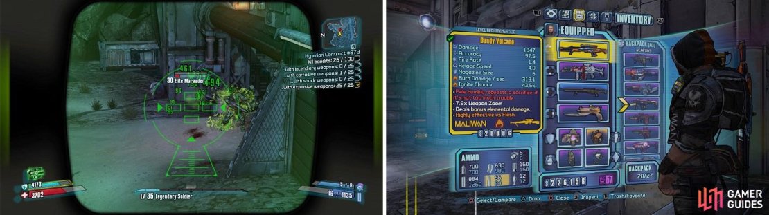 You’ll need to be extra careful with the kills if going for the optional objectives. You will also need elemental weapons (right) for them.