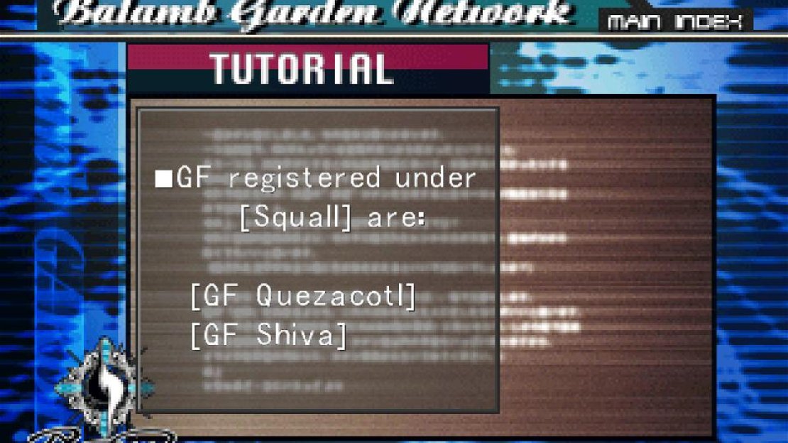 Investigate your study panel to acquire Quezacotl and Shiva.