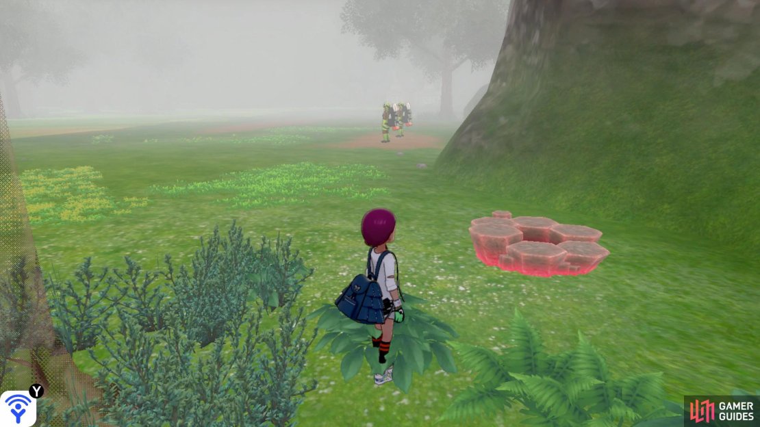 Look to the east of the Digging Duo to find this Den.