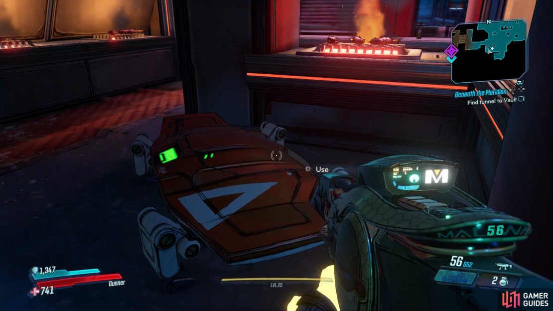 This Red Chest is hidden in the kitchen just before you reach Green Diamond Platform.
