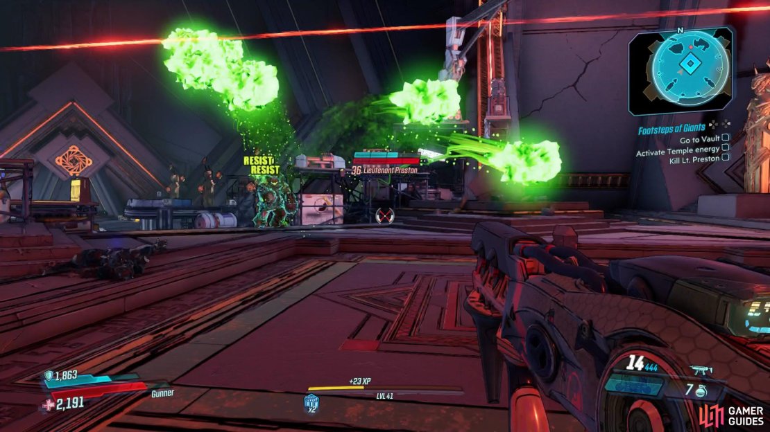 Beware of Preston&rsquo;s Corrosive blast.