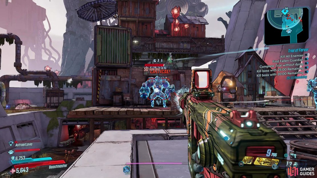 Take out the Hags and Badass Goliath’s in the area.