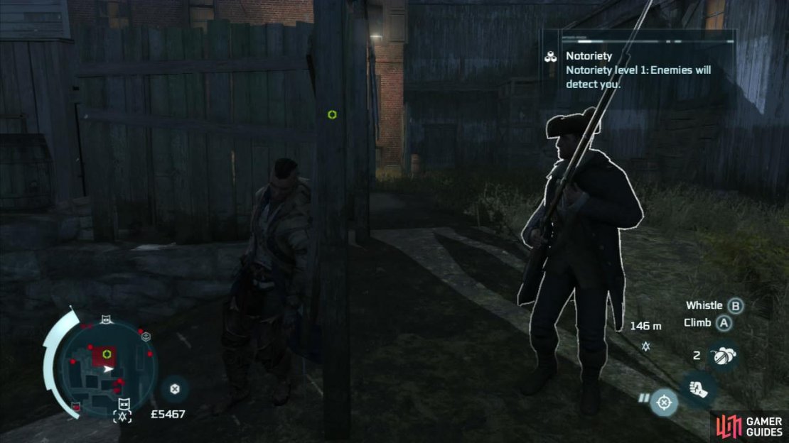 Ambient side-missions: Chase and kill three thugs harassing merchants. When you find one of these thugs, they will run away. Run after the fleeing target, avoiding the guards that try to block your way and kill him. Free a civilian held captive by guards. Kill the guards guarding the prisoner and then interact with the stockade to free the prisoner.