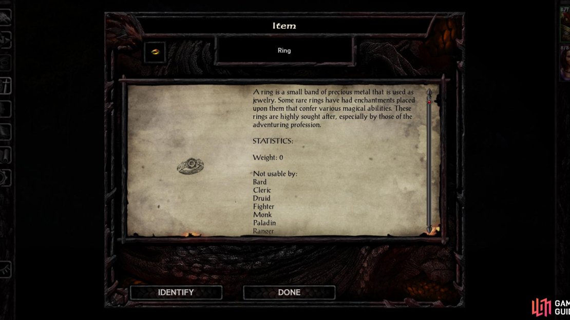 Magical items by default are unidentified - you’ll have to identify them to reveal their properties.