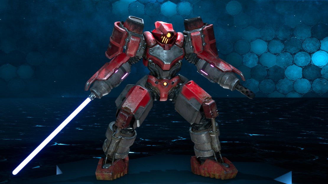 The Armored Shock Trooper (007) in INTERmission.