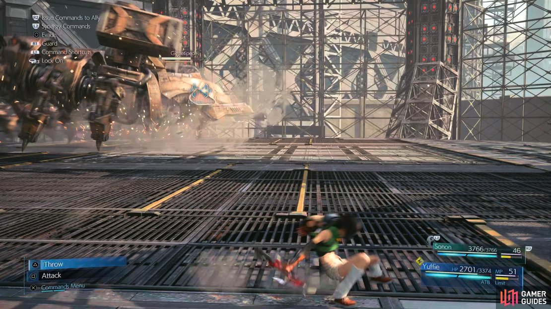 Move towards the end of the platform once you see Death Dive appear