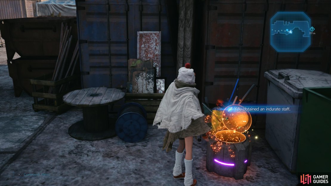 Don’t forget the Indurate Staff as you dash after Zhijie.