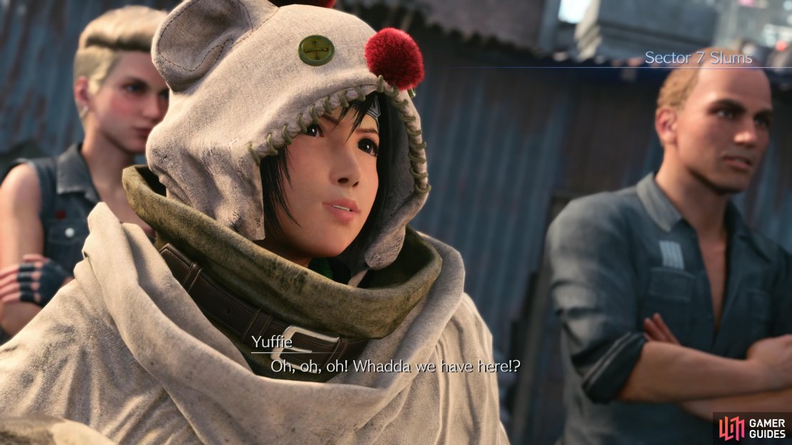 Yuffie is the main character in the INTERmission DLC.