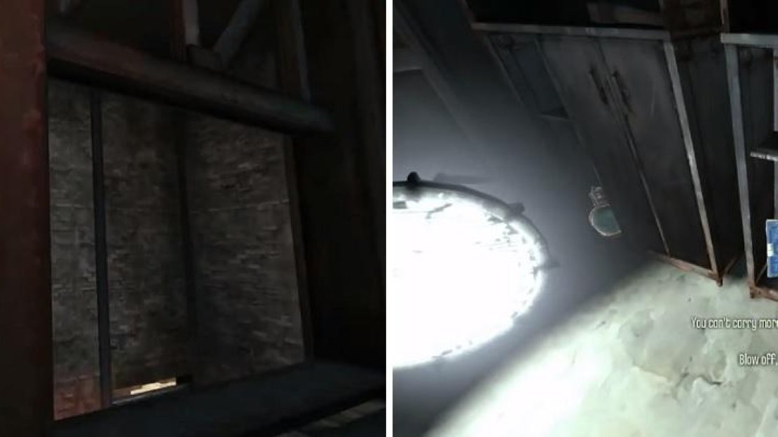 It’s easiest to jump through the opening above the doorway to get the Incandescent Paste blueprint.