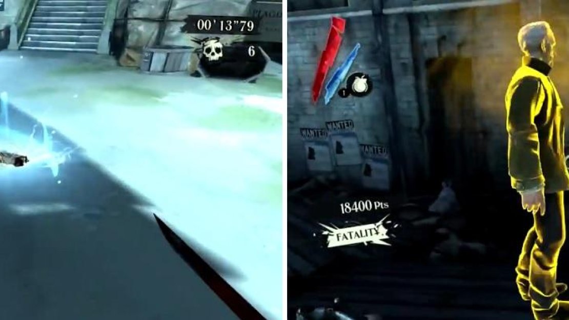 After finishing some rounds, you will find a Rune (left) sitting for you, granting you a new power. The merchant also spawns after some rounds (right) and beating on him will give you supplies and equipment upgrades.