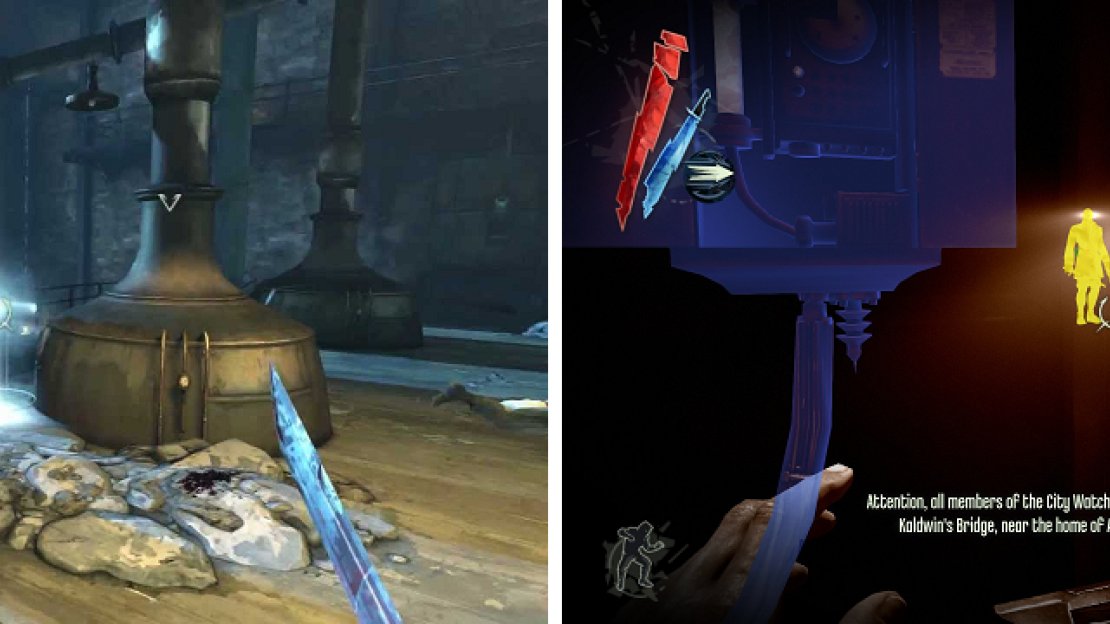 Blink and Dark Vision are two very important powers for any playthrough, as the former allows you to move quickly through an environment and the latter allows you to see the locations of guards, even through walls.