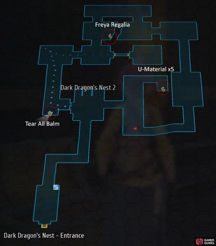 Dark Dragons Nest 1 Team B Map.