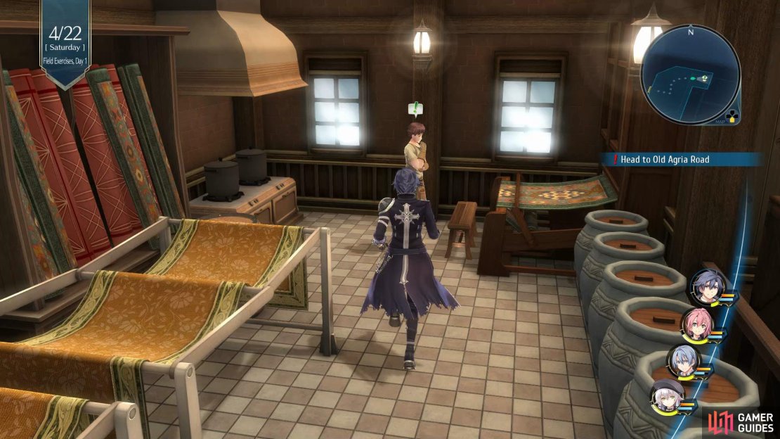 Speak with Reggie in the Manager’s Residence to begin the Prepare to Dye Side Quest.
