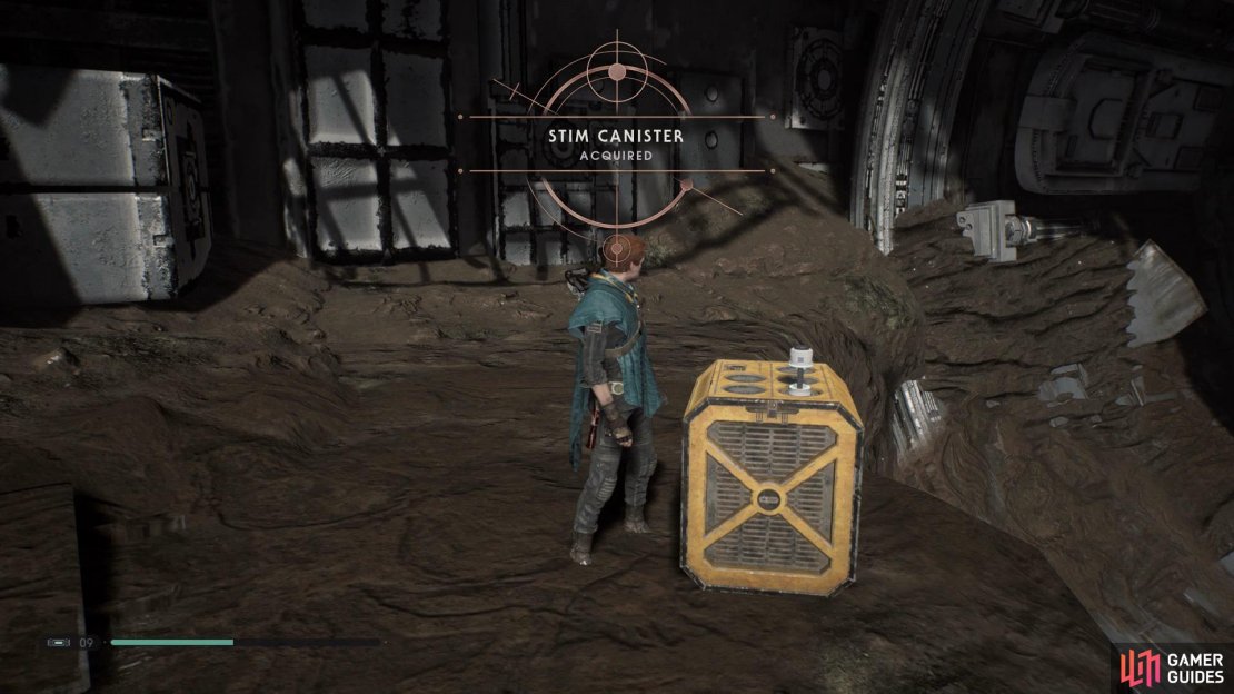 You’ll find the sixth Stim Canister at the exit of Venetor Wreckage.