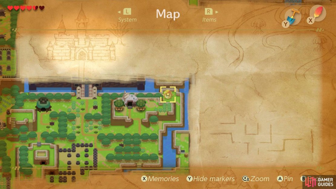 Head to this location on the map,