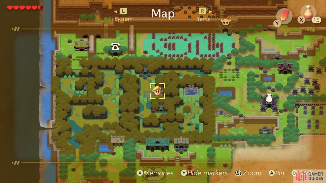Head to this location on the map and remove the stone, 