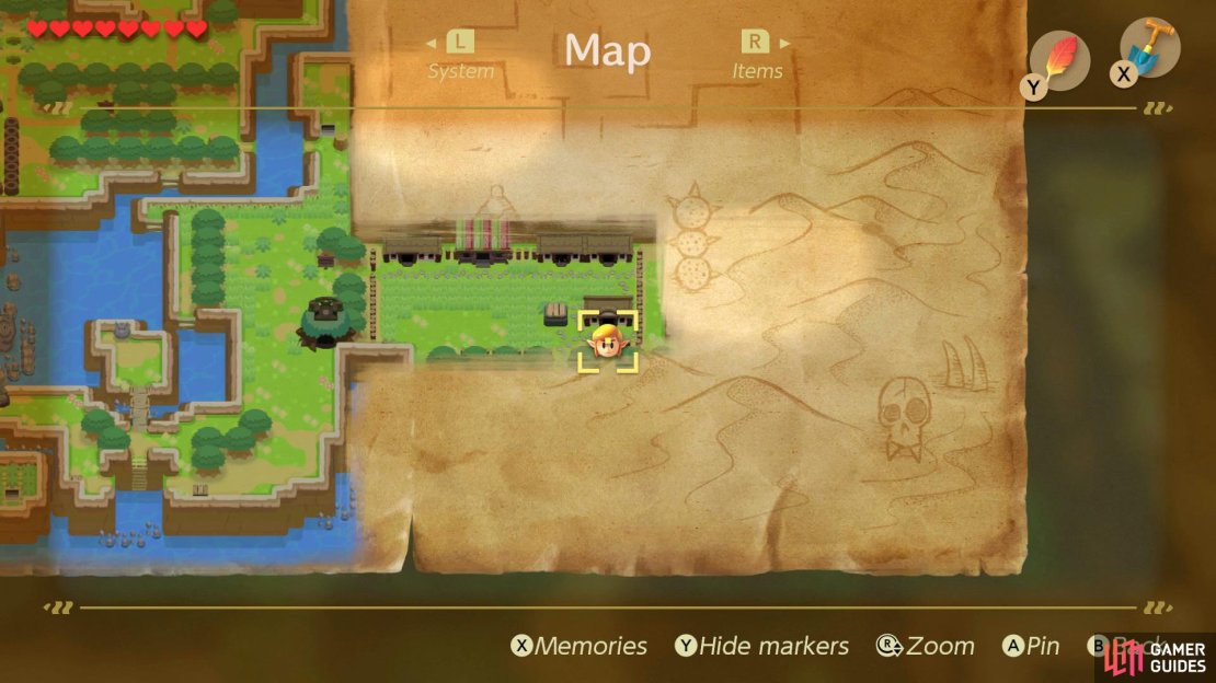 Head to this location on the map and enter the Animal Village,