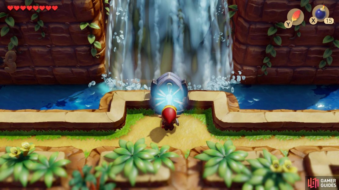 Head over to the north of the map and place the key in to unlock the tunnel, 
