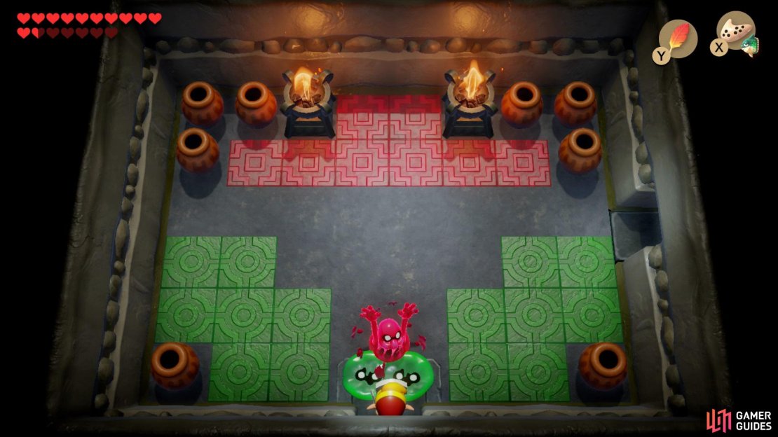 Wait for the Color Guardians to pop out of the ground and kill them.