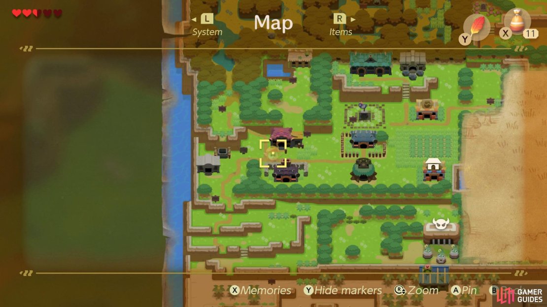 After speaking with the two boys head over to this location on the map,