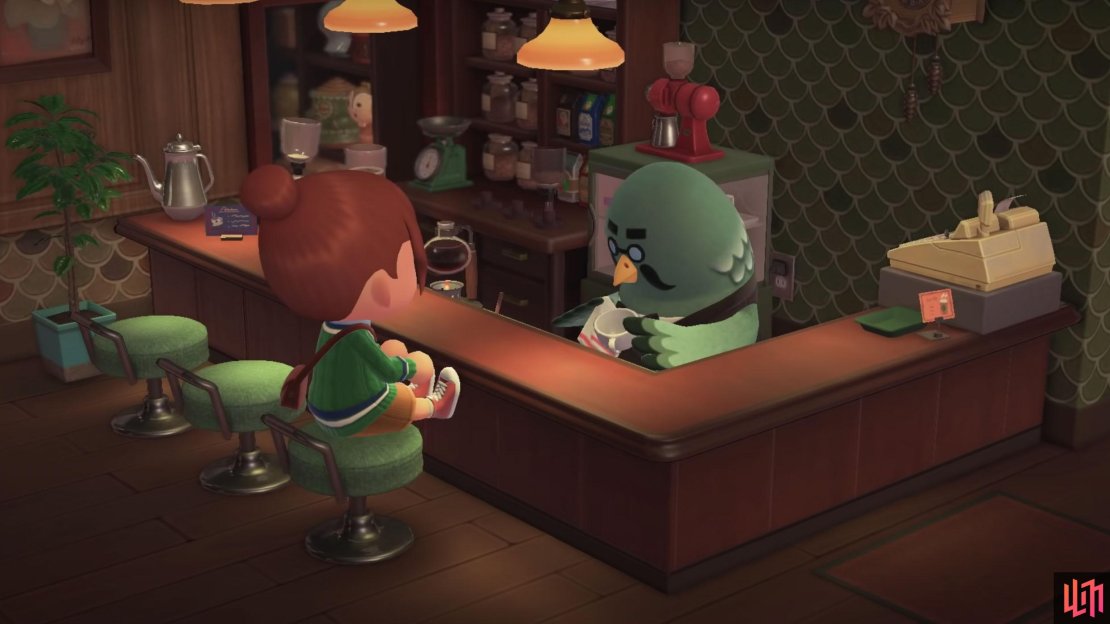 Your coffee will cost 200 bells at The Roost.