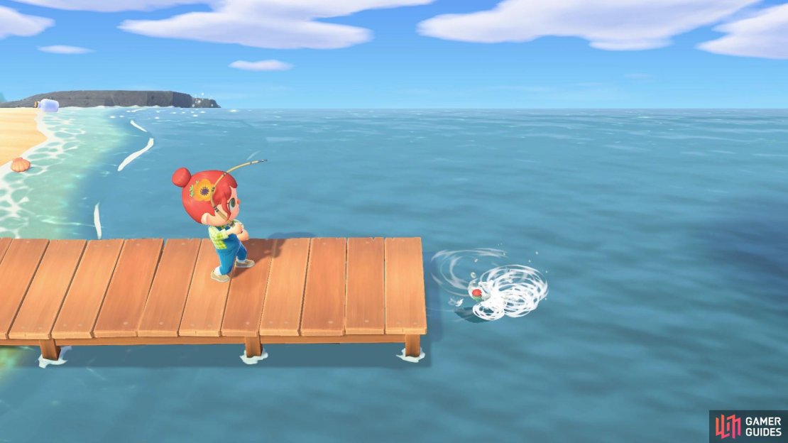 The pier is the perfect place to catch rare fish.
