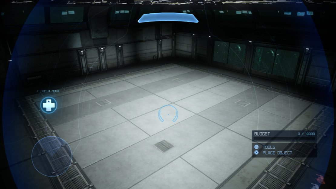 Erosion is a to date, a Forge exclusive map. It is situated inside a large cave area and features a very large, open UNSC warehouse building, perfect for setting up a number of indoor maps. Outside of the building there is an open rocky zone that slants downwards towards a tall obelisk-style tower at the bottom of the dirt area. Further below this structure is a large, green lake with a lot of free, open vertical space that can be used by players to construct just about anything they like!  > The budget you have to work with on the blank map is 10,000.  > There are a number of map variants on offer for Erosion including:    - Ascension    (Budget already allocated 4345/10000)    - Griftball Court  (Budget already allocated 20/10000)
