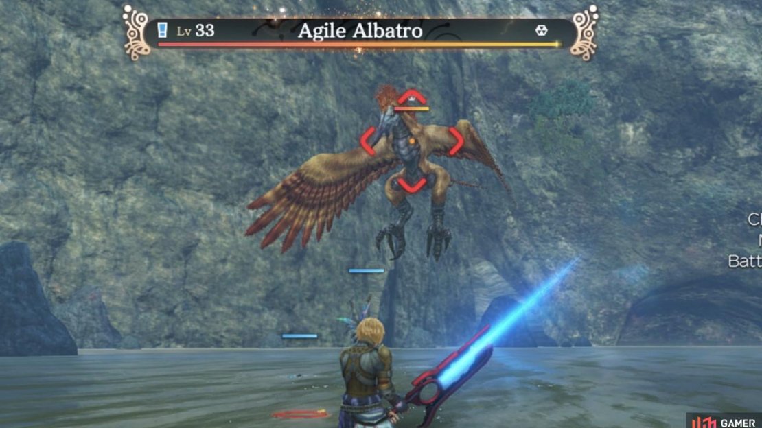 Agile Albatro is a Unique monster found in the river beneath Bridge 3, Makna Forest.