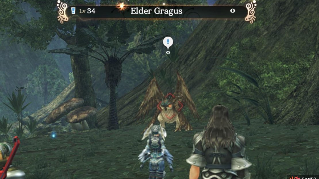 The Elder Gragus can be found on an elevated area near Nopon Arch. 