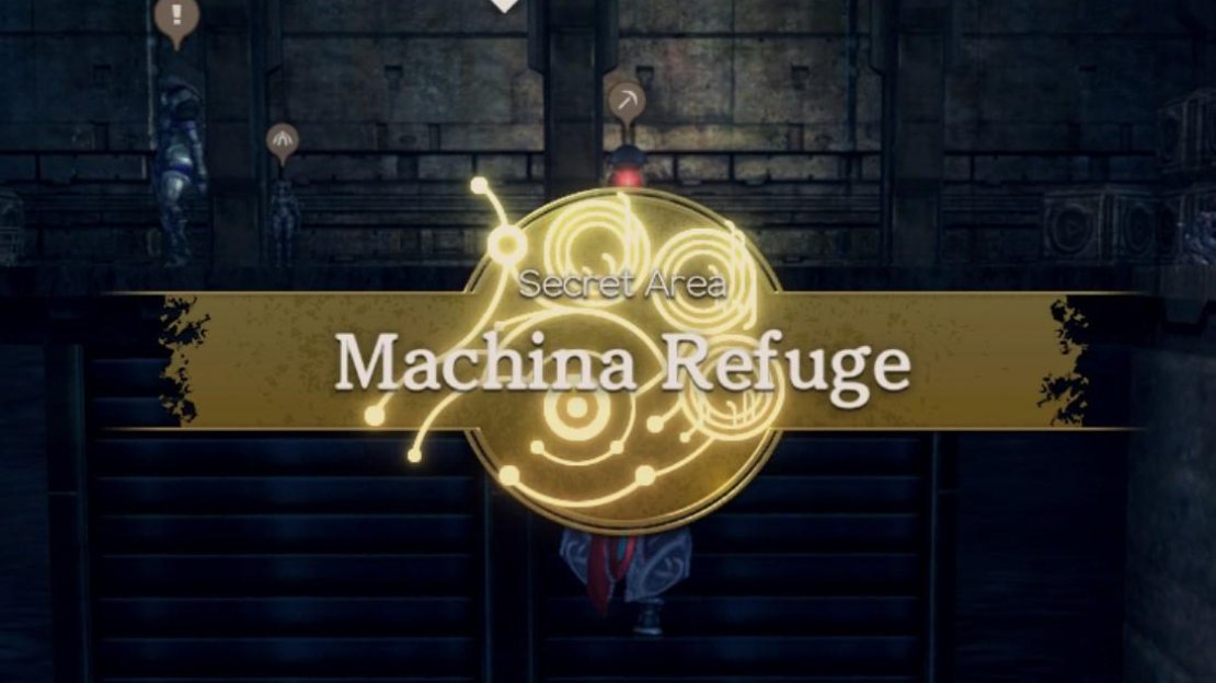 Machina Refuge is a Secret Area in Mechonis Field.