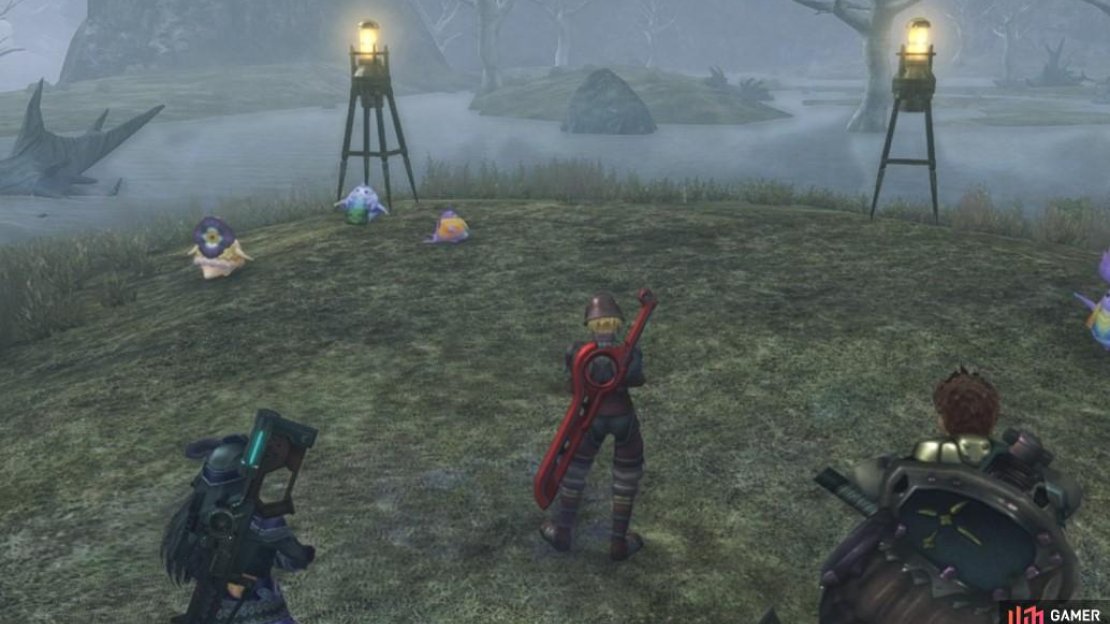 Nopon Merchant Camp is the main hub for NPCs in Satorl Marsh.
