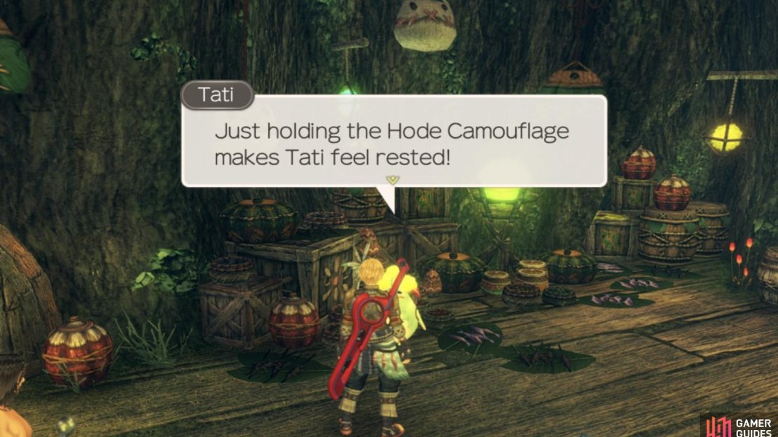 Tati had a bad cough, but the Hode Camouflage will help keep him warm.