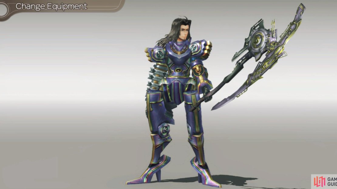 Dunban modelling the M100 set.