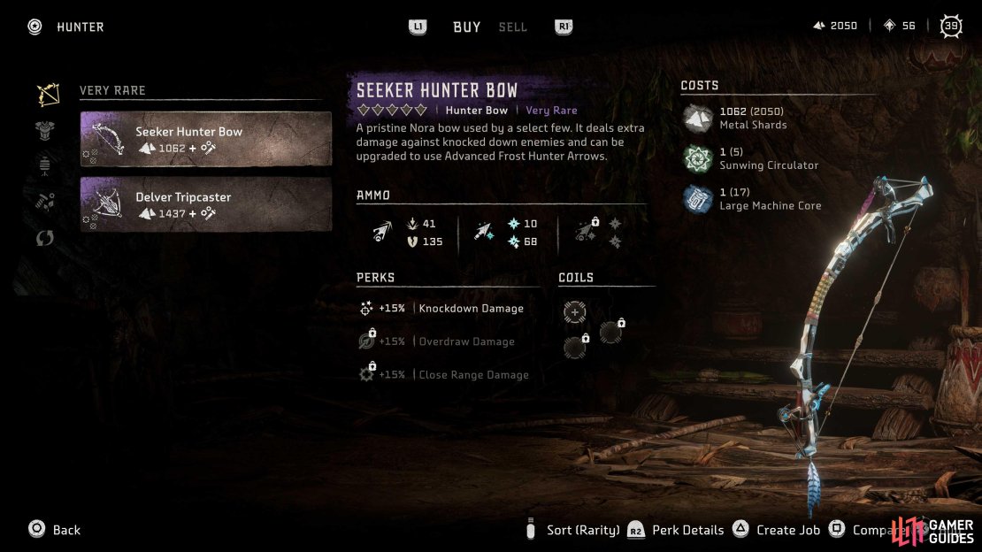 You can buy the Seeker Hunter Bow from the Hunter in Fall’s Edge.