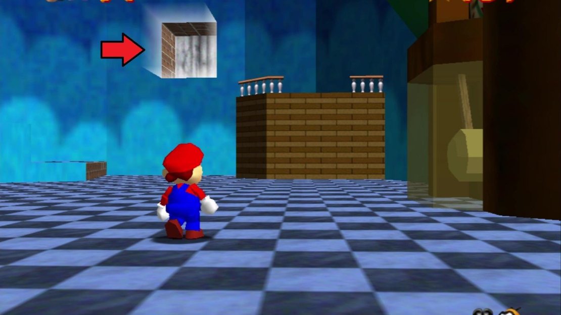 You can find the entrance to this secret through this hole