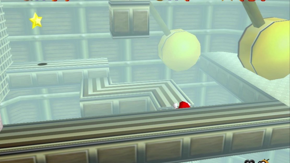 There are gaps in between the central walkway and the others