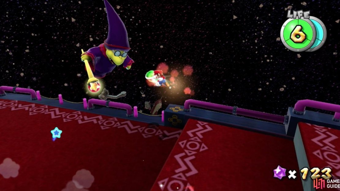 Kamella will try and stop you with her magic!