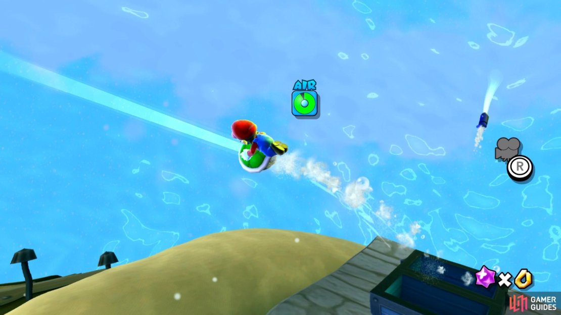 Use the shells to defeat the eels!