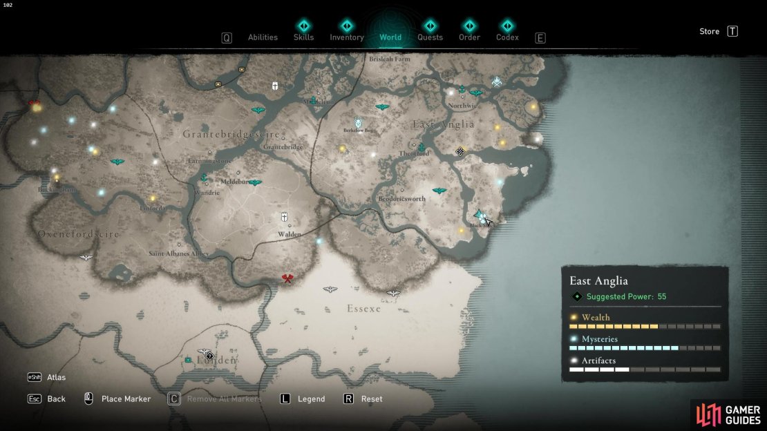 Location: Black Shuck (Legendary Animal) Mystery.