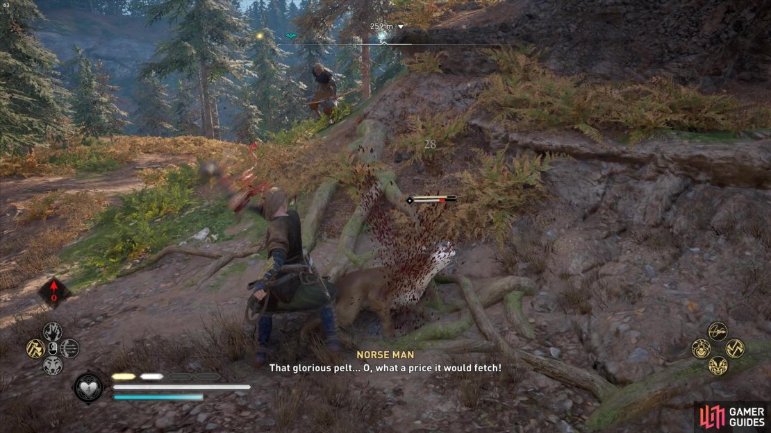 Defeat the Mountain Lions with the Toothbreakers.