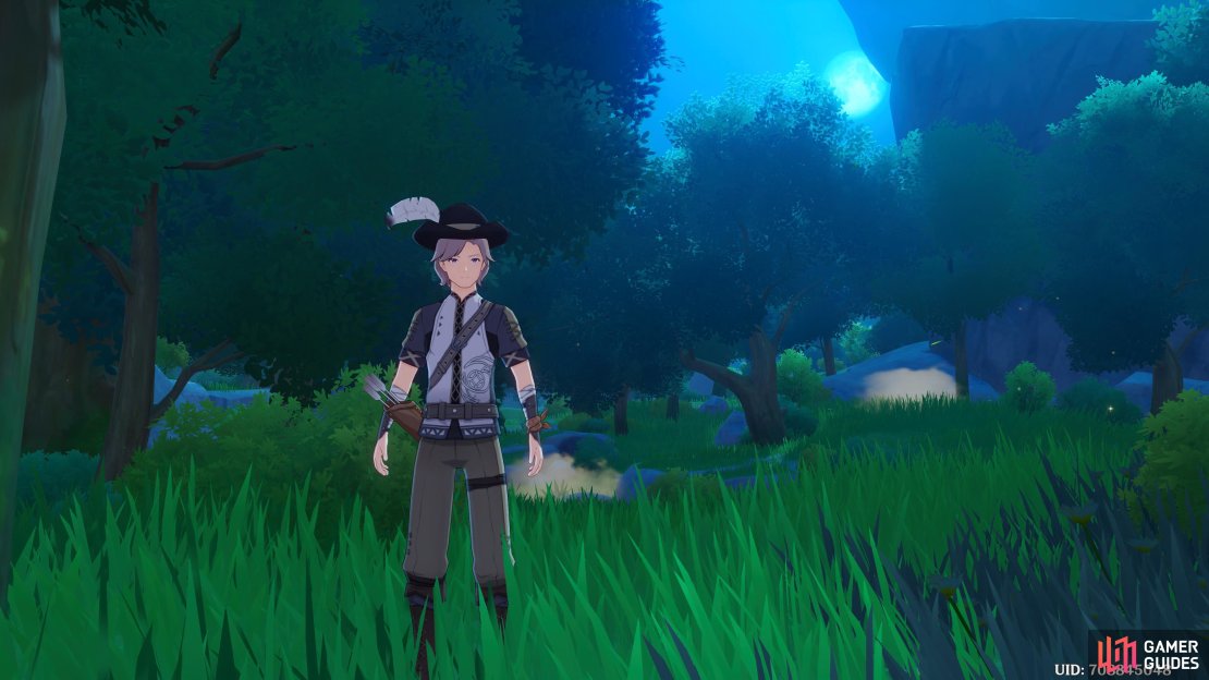 A stranger asking for Barbara&rsquo;s aid in the Whispering Woods.