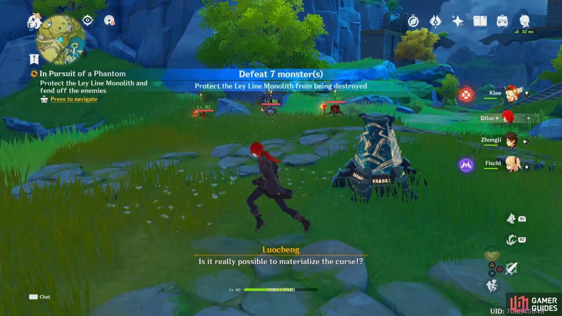 Make sure to not let the Monolith to drop below 0% HP otherwise you’ll fail the quest.