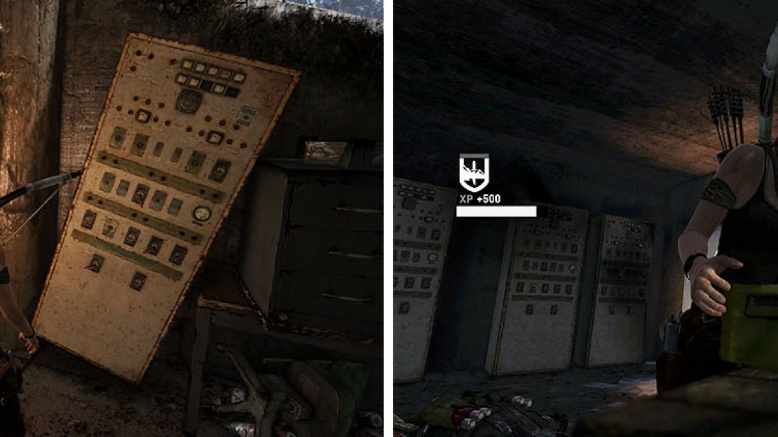 Clear out the salvage and the Marksmanship Badge from the second floor.