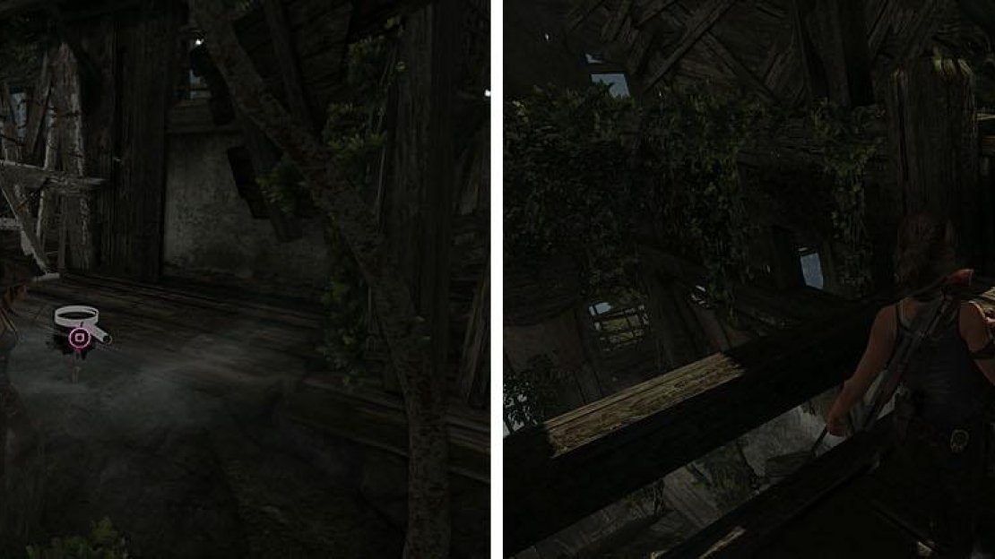 Grab the GPS Cache outside the building and the document on the second floor.