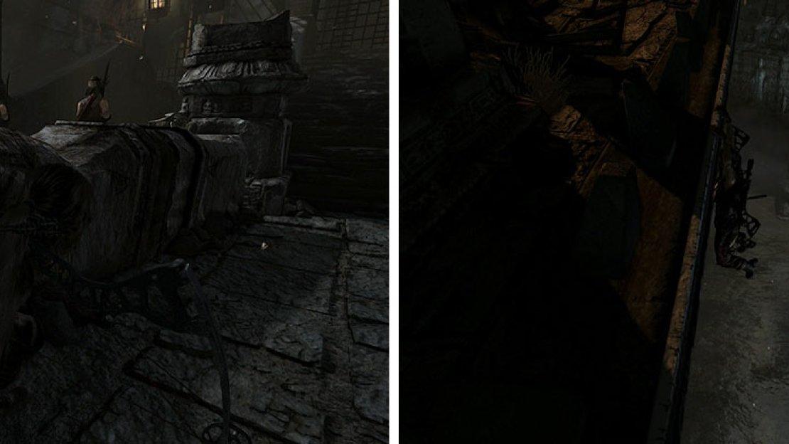 Sneak through the shrine, avoiding detection from the Stormguard.