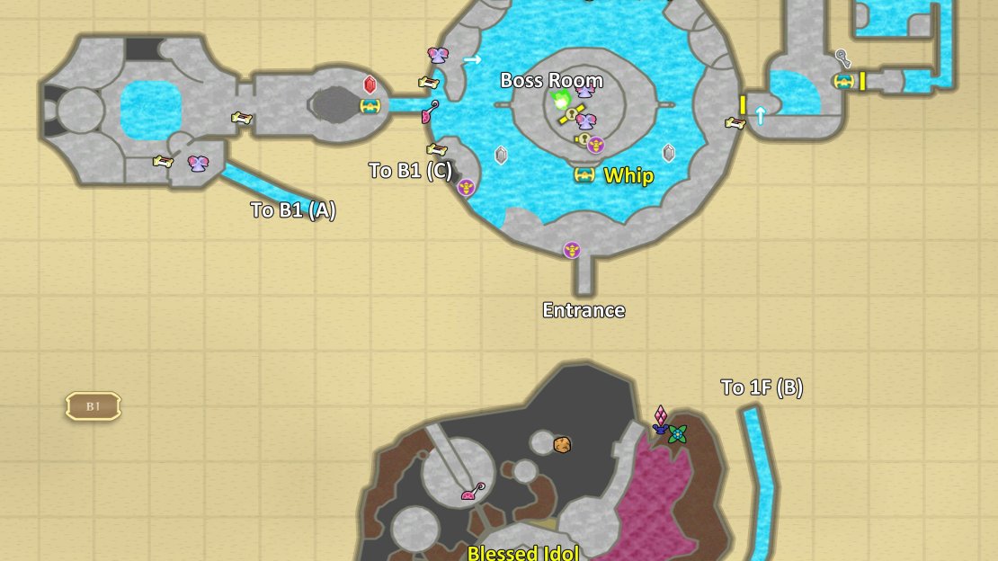 Map of the Ancient Cistern.