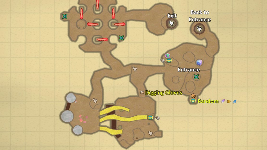 Map of Eldin Volcano’s underground.