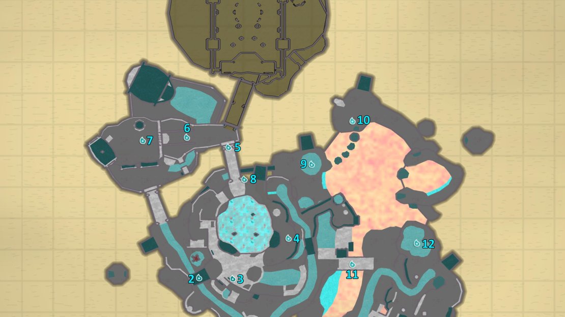 Map of the Goddess’s Silent Realm.