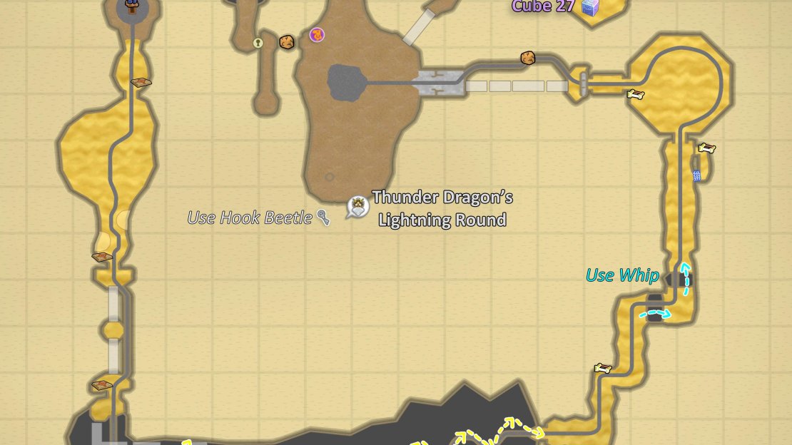 Map of Lanayru Gorge.